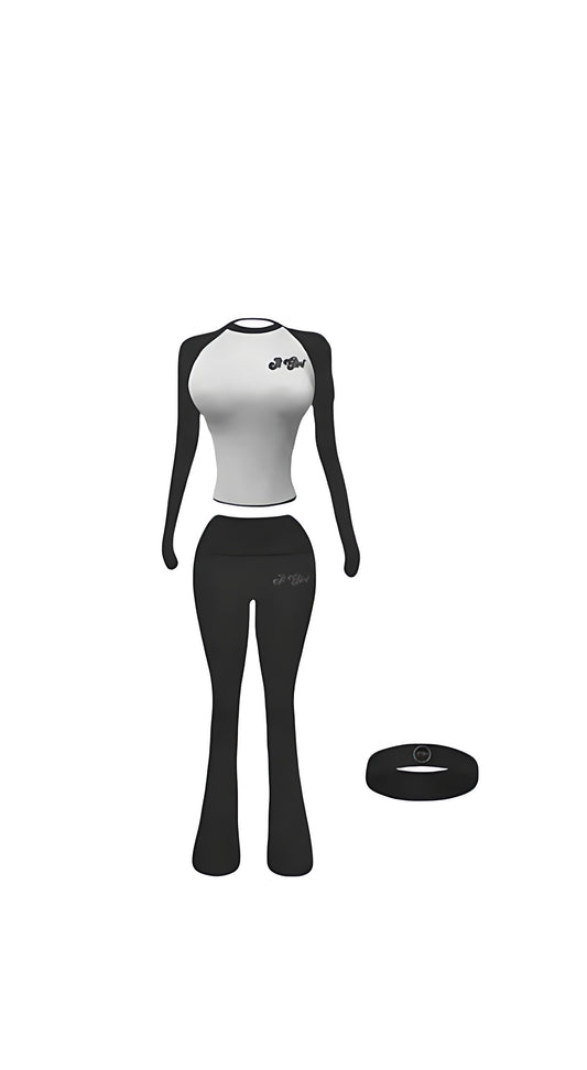 Black Athleisure Set